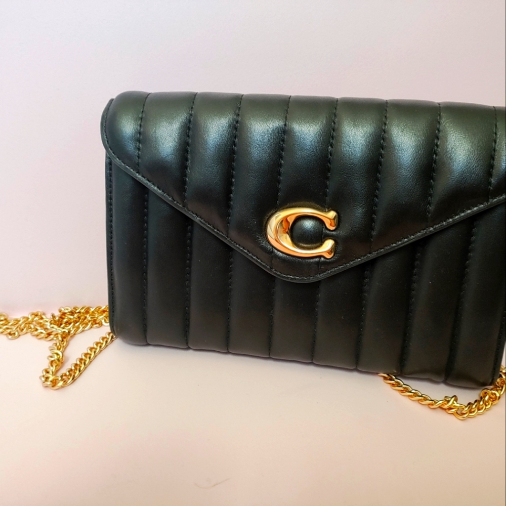 Coach Quilted Envelope Purse